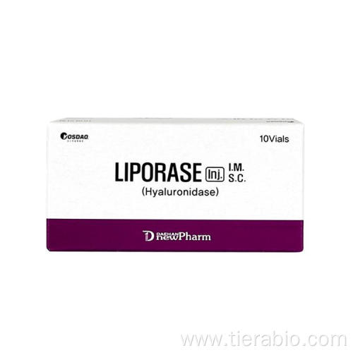Liporase Hyaluronidase for Hyaluronic Acid Injection